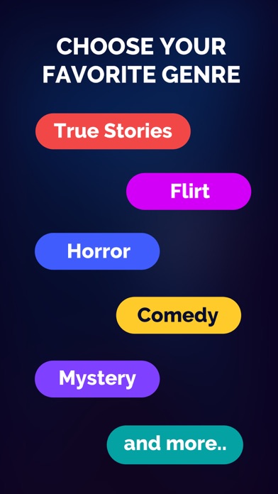 KeeK! - Thrilling Chat Stories screenshot 2