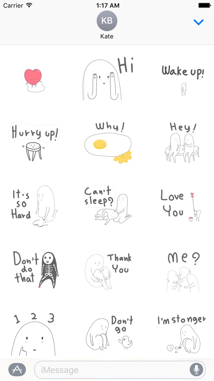 Animated Mr. Stranger Sticker