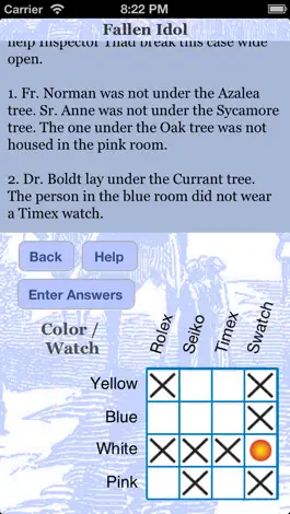 Game screenshot iDetective Logic Puzzles hack