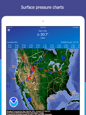 Rain Radar - NOAA NWS Doppler Radar Weather screenshot 2