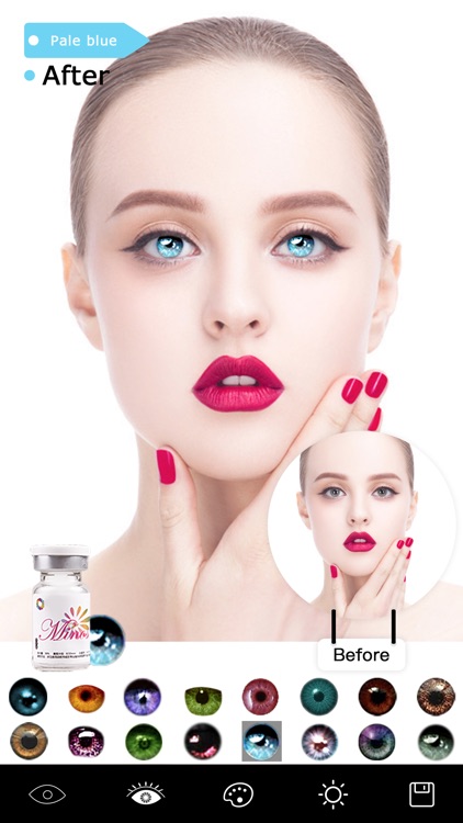 Magic Eye Color-Face Makeup