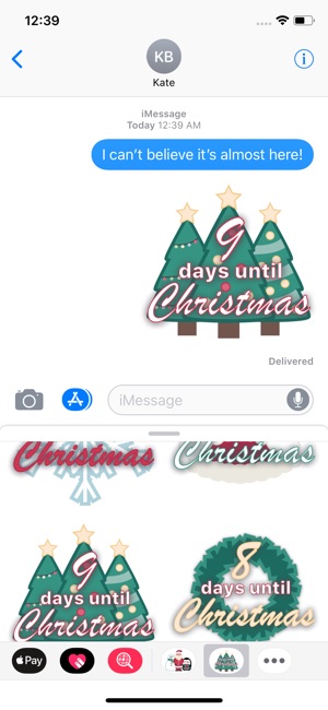 Days Until Christmas Stickers(圖3)-速報App