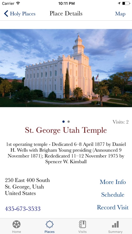 Holy Places - LDS Temples and Historic Sites