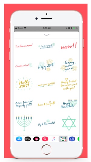 Her Holiday Stickers(圖5)-速報App