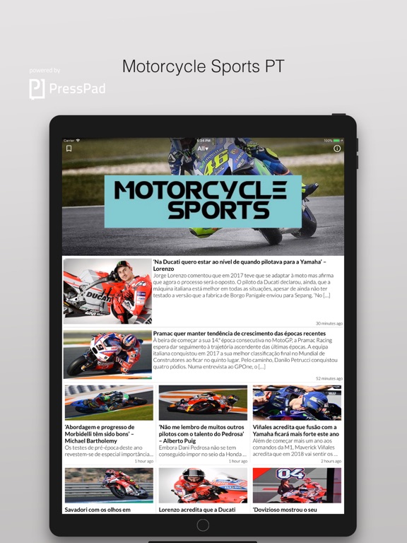 Screenshot #4 pour Motorcycle Sports PT
