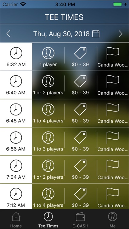 Candia Woods Golf Tee Times screenshot-3