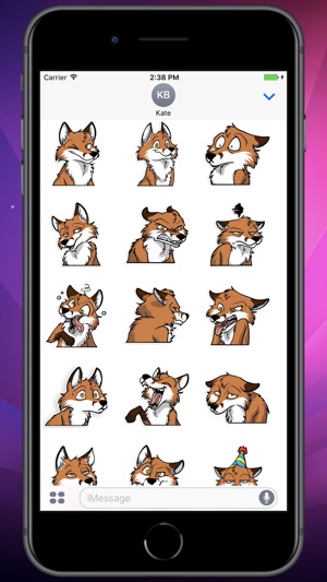 Mood Fox Stickers(圖1)-速報App