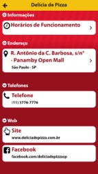 Del&iacute;cia de Pizza Captura de tela 3