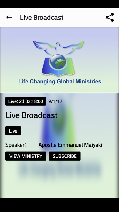 Life Changing Global Ministry screenshot 3