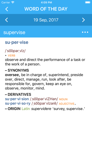 word origin app