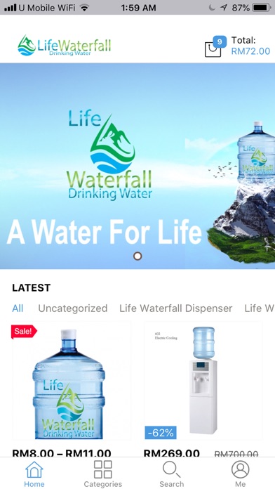 Life Waterfall Drinking Water screenshot 2