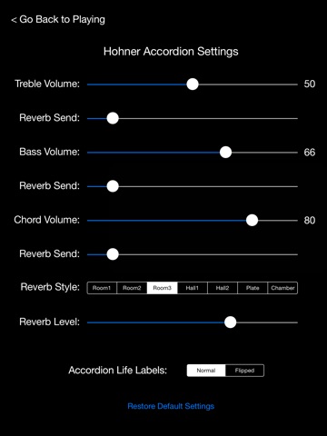 Hohner Piano Accordion screenshot 4