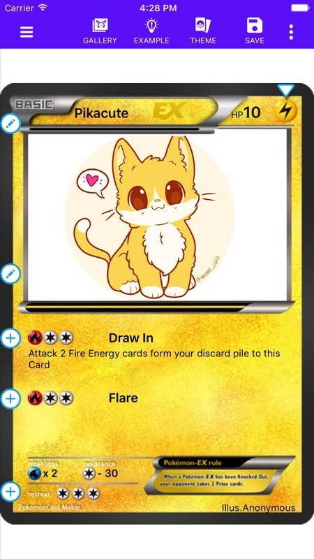 Card Maker Creator For Pokemon Online Game Hack And Cheat