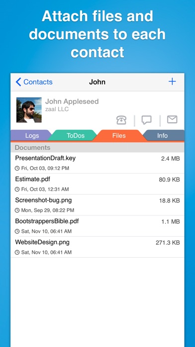 Contacts Journal CRM Liteのおすすめ画像2