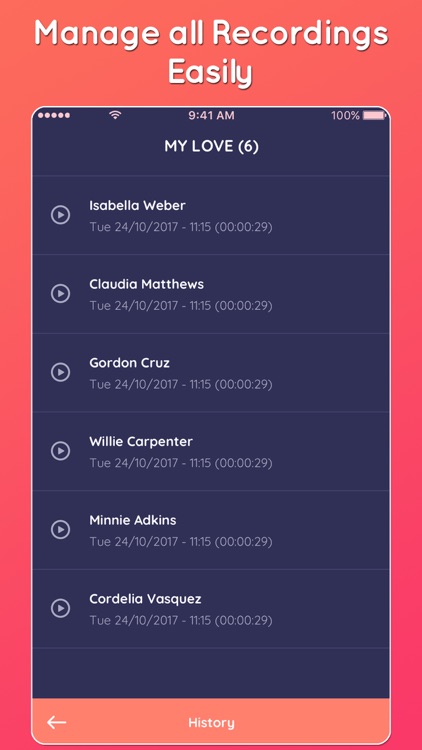 Call recorder for iphone ◦