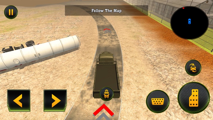 Army Cargo Truck: Battle Game