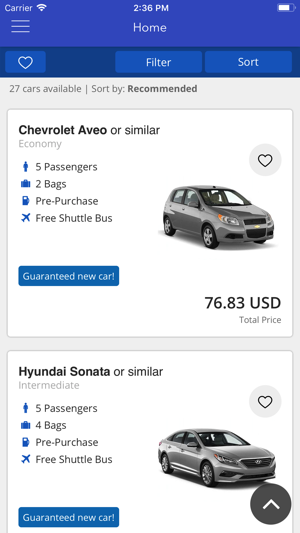 Airport Car Rentals(圖2)-速報App