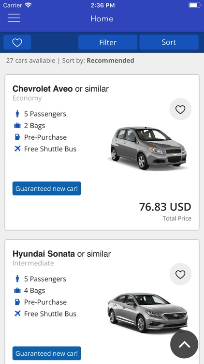 Airport Car Rentals