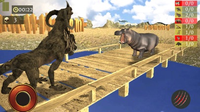 Jungle Monster Attack Sim Game screenshot 2
