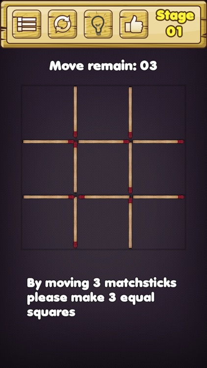 Matches Puzzle 2018