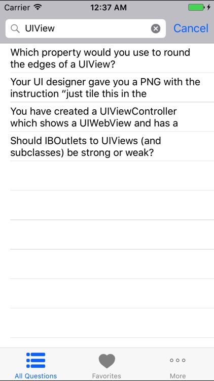 Interview Help for Objective C