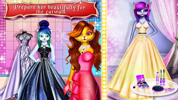 My Kitty Fashion Show Salon screenshot-3