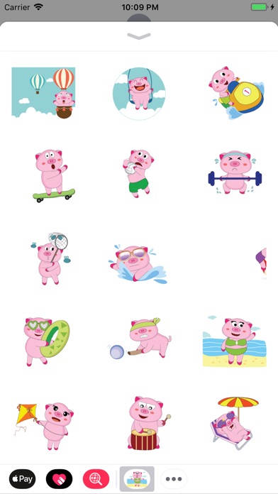 Style Piggy Animated Stickers screenshot 2