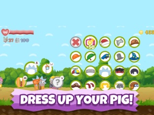 Bacon May Die: run,gun,fight!, game for IOS