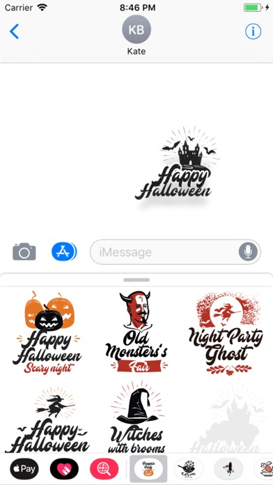 Halloween Stickers Ultra Pro screenshot 4