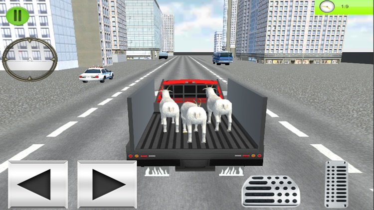 City Animal Transporter Truck 3D screenshot-4