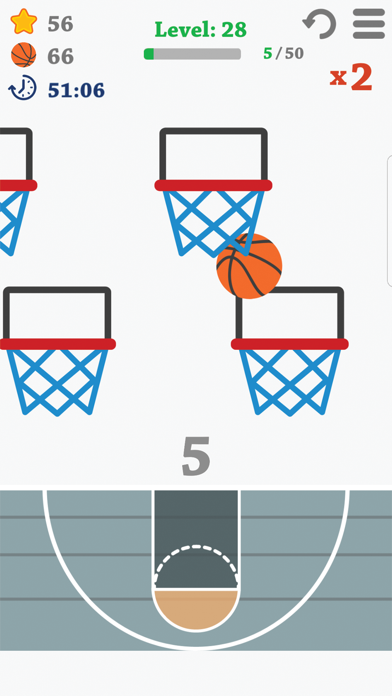 Basketball shooter challenge screenshot 4