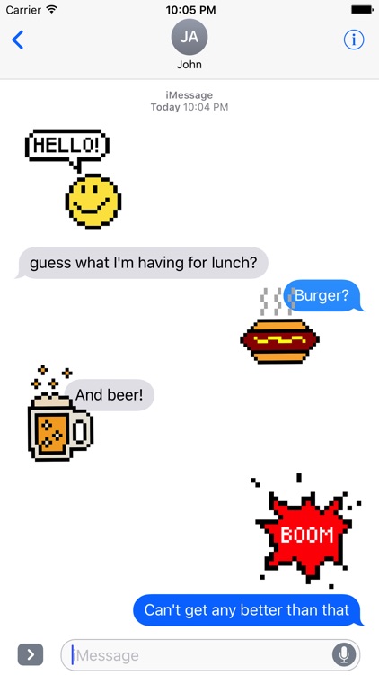 Pixel Style Emoji LOL Stickers screenshot-3