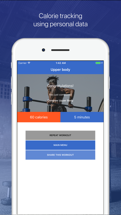 Upper Body Workouts by Fitify screenshot 4