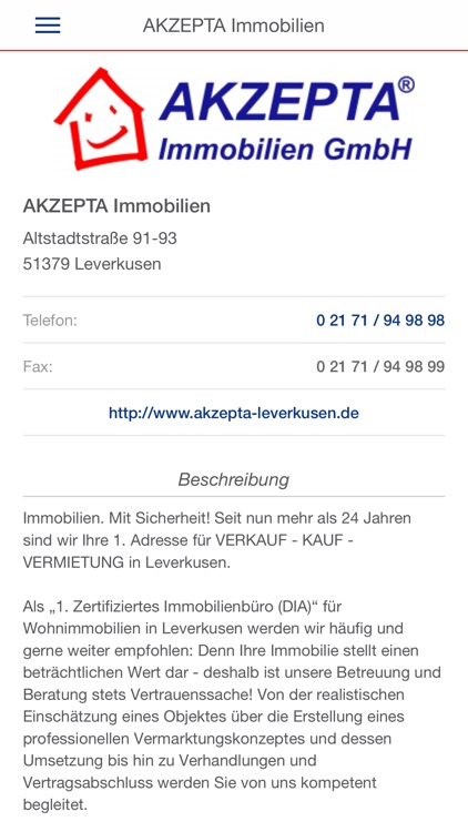 AKZEPTA Immobilien Leverkusen