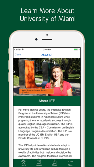 University of Miami IEP(圖3)-速報App