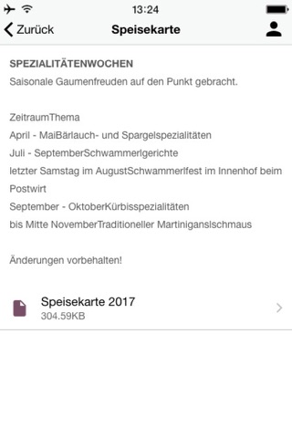 Postwirt Seeboden screenshot 4