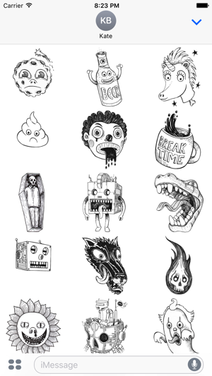 SR Inktober Stickers(圖3)-速報App