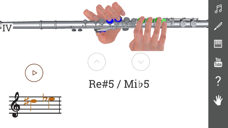 3D Flute Fingering Chart by DENYS BELIAEV