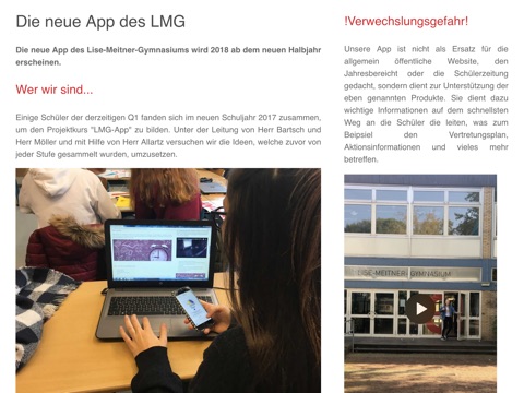 LMG Schul-App screenshot 2