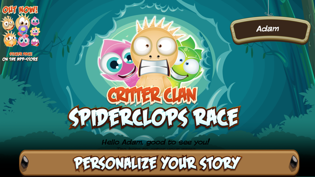 Critter Clan: Spiderclops Race(圖1)-速報App