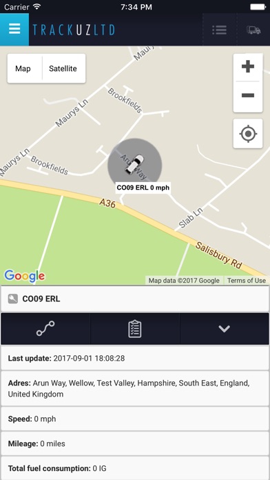 Track UZ GPS screenshot 3