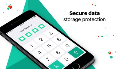 Protection of private data app screenshot 2