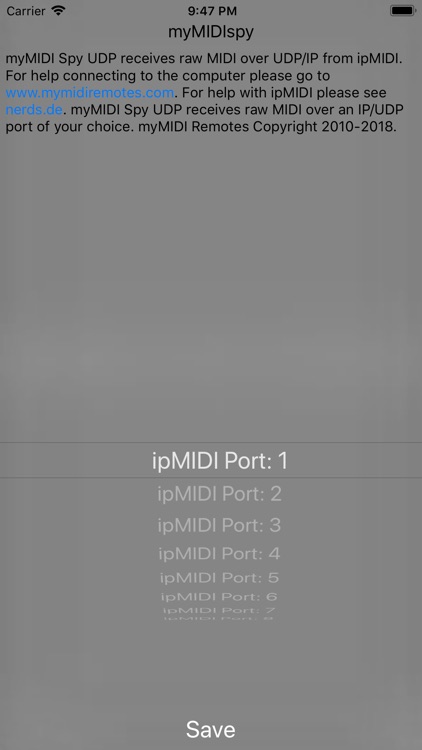 myMIDI Spy UDP