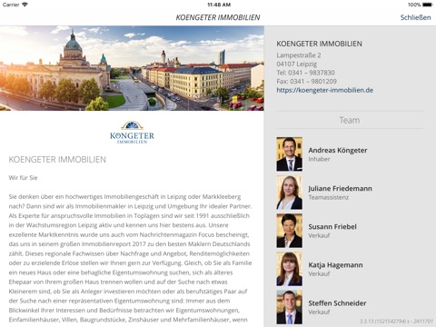 KOENGETER IMMOBILIEN Leipzig screenshot 2