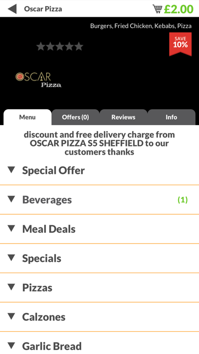 How to cancel & delete Oscar Pizza from iphone & ipad 2