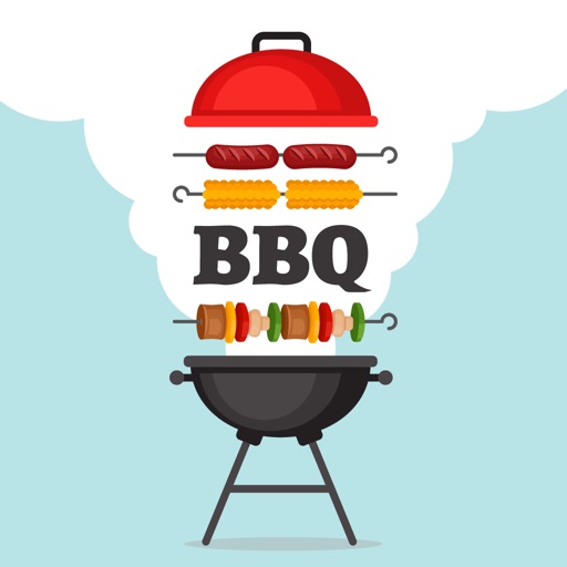 Barbeque BBQ Grill Stickers iOS App