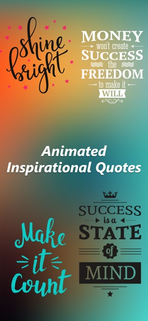 Animated Inspirational Quotes!(圖1)-速報App