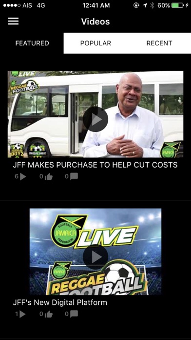 Jamaica Football Federation screenshot 4