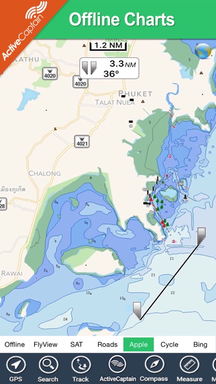 Phuket Island - GPS Map Navigator