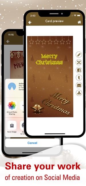 Christmas Card Maker / Creator(圖4)-速報App